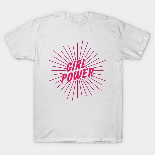 Girl Power T-Shirt by R4Design